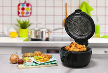 Load image into Gallery viewer, Elite Platinum EAF-1506D Electric Digital Hot Air Fryer Oil-Less Healthy Cooker Timer &amp; Temperature Controls, 26 Recipe Cookbook, 3.5 Quart, Black
