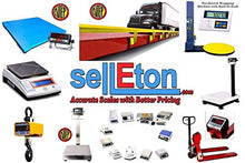 Load image into Gallery viewer, SellEton 48" X 48" Floor Scale, Accurate Pallet Scales with Smart Metal Digital Indicator for Warehouse Shipping and Heavy Duty Industrial Weighing | 5000 lbs x 1 lb
