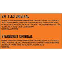 Load image into Gallery viewer, SKITTLES &amp; STARBURST Candy Fun Size Variety Mix 31.9-Ounce Bag, 65 Pieces
