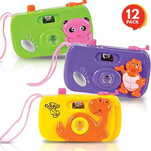 Load image into Gallery viewer, ArtCreativity Kids’ Camera Toy Set - Pack of 12 - Children’s Pretend Play Prop with Images in Viewfinder - Birthday Party Favors, Goodie Bag Fillers, Idea for Boys, Girls, Toddler
