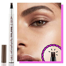 Load image into Gallery viewer, iMethod Eyebrow Pen - Eyebrow TattooPen, Brow Pen, Long Lasting, Waterproof and Smudge-proof, Dark Brown
