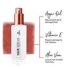 Load image into Gallery viewer, Herstyler Hair Repair Serum - Argan Oil Hair Serum, Vitamin E Hair Serum and Aloe Vera Hair Serum for Frizz Control, Shine and Straightening - Coz Love is in the Hair - 2 Fl. Oz, 60 Ml Product Name
