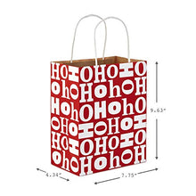Load image into Gallery viewer, Hallmark Stiff Handle Gift Bag, Holiday Icons, 12 Pack Medium
