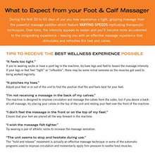 Load image into Gallery viewer, Human Touch Reflex4 Targeted Relief Foot &amp; Calf Shiatsu Massager
