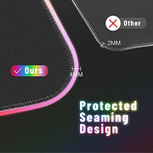 Load image into Gallery viewer, Mouse Pads Motorcycle Large LED RGB Gaming Mouse Pad Game Lighting Backlight Gamer XXL Pad Keyboard Gaming Accessories 27.55 inch x12 inch
