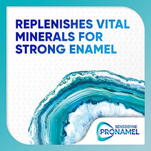 Load image into Gallery viewer, Sensodyne Pronamel Mineral Boost Enamel Toothpaste for Sensitive Teeth, to Replenish Minerals and Strengthen Enamel, Peppermint - 4 Ounces (Pack of 3)
