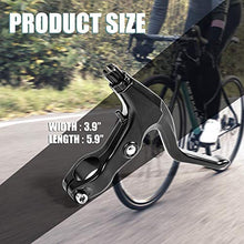 Load image into Gallery viewer, Timoo Bike Brake Levers Aluminum Alloy Bicycle Brake Handle for Mountain Bike, Road Bike, Folding Bike, MTB, 2.2cm Diameter, Black
