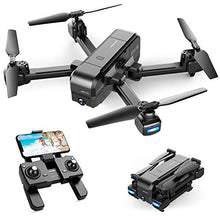 Load image into Gallery viewer, SNAPTAIN SP510 Foldable GPS FPV Drone with 2.7K Camera for Adults UHD Live Video RC Quadcopter for Beginners with GPS, Follow Me, Point of Interest, Waypoints, Long Control Range, Auto Return
