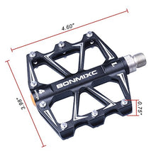 Load image into Gallery viewer, BONMIXC Bike Pedals 9/16 Sealed Bearing Mountain Bike Pedals Alloy Strong Structure Ultralight Weight Road Bicycle Pedals
