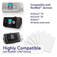 Load image into Gallery viewer, Disposable CPAP Filters (52 Pack - ONE Year Supply) - Fits All ResMed Air 10, Airsense 10, Aircurve 10, S9 Series, Airstart and More!
