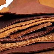 Load image into Gallery viewer, 10 lbs Leather Scrap - Large Pieces of Full Grain Leather Cowhide Remnants Bag - Design &amp; Make Crafts - Mixed Colors
