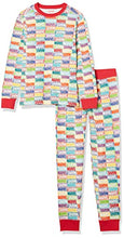 Load image into Gallery viewer, Amazon Essentials Men's Marvel Snug-Fit Cotton Pajamas, Marvel Holiday Bricks, X-Small
