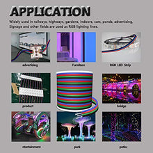 Load image into Gallery viewer, AOTOINK RGB Electrical Wire, 66ft 4 pin 22 Gauge LED Extension Cable, 22 AWG Wire 20M for LED Strip RGB 5050 3528 2835
