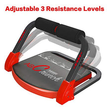 Load image into Gallery viewer, TOGEDI Core Trainers Ab Crunch Home Abdominal Cardio Machine Body Fitness Pectoral Muscle Biceps Building Workout Exerciser Equipment with Resistance Bands Exercise Guide Sport Towel for Gym Office
