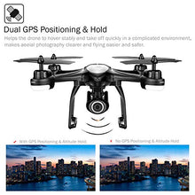 Load image into Gallery viewer, GPS FPV RC Drone with Camera Live Video and GPS Return Home Quadcopter with Adjustable Wide-Angle 720P HD WiFi Camera- Follow Me, Altitude Hold, Intelligent Battery Long Control Range by Super Joy
