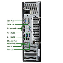 Load image into Gallery viewer, Lenovo M93P SFF Computer Desktop PC, Intel Core i7 3.4GHz, 16GB Ram, 512GB M.2 SSD, Wireless Keyboard &amp; Mouse, WiFi | Bluetooth, New 23.8" FHD LED Monitor, Microsoft Office 365, Win 10 Pro (Renewed)

