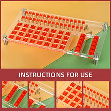 Load image into Gallery viewer, RUNJRX 32 Switches Acrylic Lube Station Tester Opener for Gateron Cherry Invyr TTC DIY Custom Mechanical Keyboard Keycap Switch Puller
