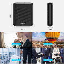 Load image into Gallery viewer, DEWBU 7.4V Power Bank with Intelligent Led Display Battery Charger for Heated Jacket Heated Vest Heated Pants Black
