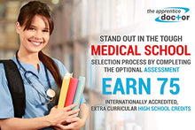 Load image into Gallery viewer, Future Doctors Medical Science Kit for High School Students &amp; Young Aspiring Medical Professionals | Get a glimpse into the facinating world of medicine.
