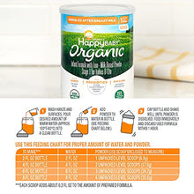 Load image into Gallery viewer, Happy Baby Organics Infant Formula, Milk Based Powder with Iron, Stage 1, 12 Ounce (Pack of 6) packaging may vary
