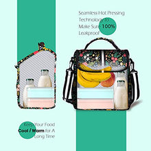 Load image into Gallery viewer, VLM Lunch Box for Men,Women,Leakproof Insulated Lunch Bag with Adjustable Shoulder Strap Reusable Cooler Tote Bag for Work,Picnic,Camping
