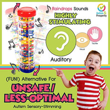 Load image into Gallery viewer, Autism &amp; Prosperity Kids Toys All-Around Sensory Stim Alternative Autistic Children Bundle, ASD Child Boy Girls Teen - Calm Rainmaker, Liquid Motion Bubbler, Spiky Balls, Stimulation Product Tool Item
