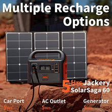 Load image into Gallery viewer, Jackery Portable Power Station Explorer 160, 167Wh Lithium Battery Solar Generator (Solar Panel Optional) Backup Power Supply with 110V/100W(Peak 150W) AC Outlet for Outdoors Camping Fishing Emergency
