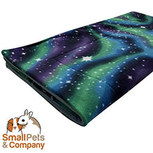 Load image into Gallery viewer, Small Pets and Company Guinea Pig Fleece Cage Liner for Midwest Habitat | Fleece Guinea Pig Bedding (Midwest, Northern Lights)
