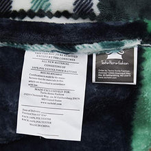 Load image into Gallery viewer, Tache Forest Green Farmhouse Super Soft Micro Fleece Plaid Patchwork Plush Lightweight Dual-Sided Decorative Couch, Sofa, Travel, Lap, Bed Throw Blanket, 63x87, Twin Size
