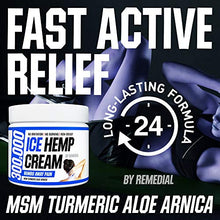 Load image into Gallery viewer, Ice Hеmp Cream for Arthritis 300,000 - Back &amp; Muscle Pain Relief – Foot &amp; Knee, Joint &amp; Neck Inflammation Therapy – Made in USA – Organic Reliever (1) (1)

