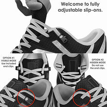Load image into Gallery viewer, Xpand No Tie Shoelaces System with Elastic Laces - One Size Fits All Adult and Kids Shoes
