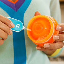 Load image into Gallery viewer, Munchkin Bottle and Cup Cleaning Brush 4 Piece Set with Key Ring
