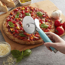 Load image into Gallery viewer, KitchenAid Gourmet Pizza Wheel, One Size, Matte Aqua Sky

