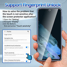 Load image into Gallery viewer, [3+2 Pack] UniqueMe Compatible with Samsung Galaxy S21 FE 5G (Not for Samsung Galaxy S21) Screen Protector Tempered Glass and Camera Lens Protector [Easy Installation Frame] HD Clear [Anti-Scratch]
