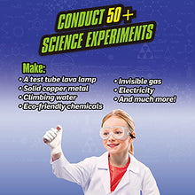 Load image into Gallery viewer, WILD! Science Test Tube Chemistry Lab - 50+ Fun Experiments and Reactions - Science Kits for Kids Age 8-12 - STEM Projects - Chemistry Set
