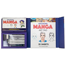 Load image into Gallery viewer, SpiceBox Children's Art Kits Petit Picasso Drawing Manga, Multi Colors (13572)
