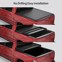 Load image into Gallery viewer, oEdRo Soft Tri-Fold Truck Bed Tonneau Cover Compatible with 2009-2023 Dodge Ram 1500 (Inclu. Classic &amp; New), Fleetside 5.6 Ft Bed w/o Ram Box
