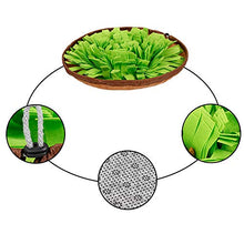 Load image into Gallery viewer, AWOOF Pet Snuffle Mat for Dogs, Interactive Feed Game for Boredom, Encourages Natural Foraging Skills for Cats Dogs Bowl Travel Use, Dog Treat Dispenser Indoor Outdoor Stress Relief
