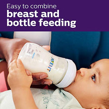 Load image into Gallery viewer, Philips Avent Natural Baby Bottle, Clear, 11oz, 2pk, SCF016/27

