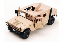 Load image into Gallery viewer, Maisto Hummer Humvee, Sand 34974 - 1/27 Scale Diecast Model Military Vehicle
