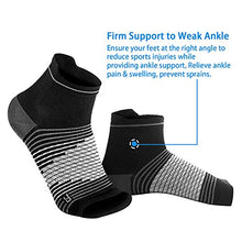 Load image into Gallery viewer, Plantar Fasciitis Compression Sleeve (6 Pairs) with Arch Foot Support for Men &amp; Women - Best Plantar Fasciitis Night Sock for Foot and Heel Pain Relief
