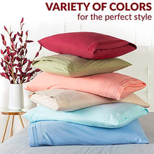 Load image into Gallery viewer, Mellanni 2 Pillow Cases + 2 Pillow Shams Bundle&amp;Save - Bundle Includes: Pillow Cases Standard Size Set of 2 and 2 Standard Pillow Shams (Standard/Queen Size 20" x 30", White)
