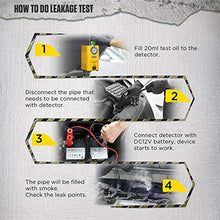 Load image into Gallery viewer, AUTOOL Automotive Leak Detector Tool Cars Leak Locator Tester Car Pipe Leakage Tester Support Evap for All Vehicles
