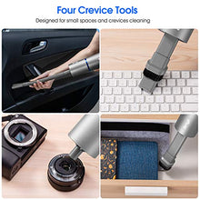 Load image into Gallery viewer, Brigii Mini Vacuum, Air Duster and Hand Pump 3 in 1, Small Cordless Handheld Vacuum, USB Rechargeable, Easy to Clean Desktop, Keyboard, Drawer, Car Interior and Other Crevices, Small Spaces -Y120 Pro
