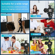 Load image into Gallery viewer, BOYA Wireless Lavalier Microphone System for DSLR Camera Camcorder Phone 2.4GHz Professional Wireless Lapel Mic for Video Recording vlog Live Streaming Interview(WM4 PRO K2, 2 Transmitters 1 Receiver)
