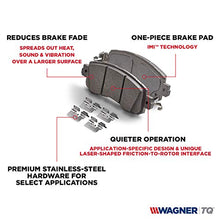 Load image into Gallery viewer, Wagner ThermoQuiet QC1393 Ceramic Disc Brake Pad Set
