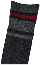 Load image into Gallery viewer, Carhartt Men's Heavy Duty Thermal Crew 2-Pair Socks, Black, Shoe Size: 6-12

