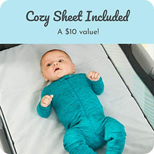 Load image into Gallery viewer, Century Travel On 2-in-1 Compact Playard with Bassinet, Playpen with Sheet Included, Metro
