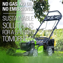 Load image into Gallery viewer, Greenworks 40V 21" Brushless (Smart Pace) Self-Propelled Lawn Mower, 2 x 4Ah USB (Power Bank) Batteries and Charger Included MO40L4413
