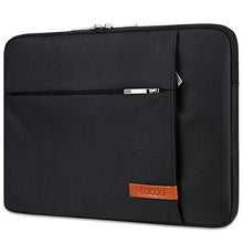 Load image into Gallery viewer, Lacdo 14 Inch Laptop Sleeve Computer Case Portable Bag for Dell Inspiron 14 5481 / HP Stream 14" / Acer Spin 3 / ASUS L402YA / HP Acer Chromebook 14, S330 / Flex 14 Notebook, Water-Resistant, Black
